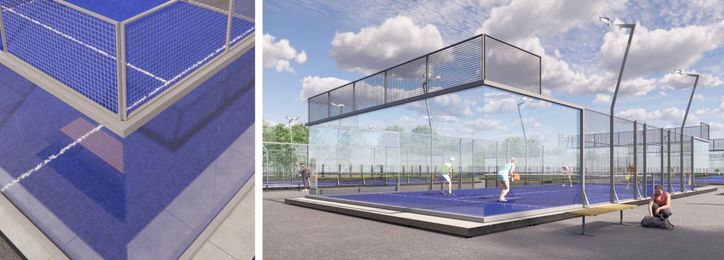 Telaio in acciaio Campo super panoramico